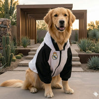 Chaqueta impermeable Real Madrid para perro